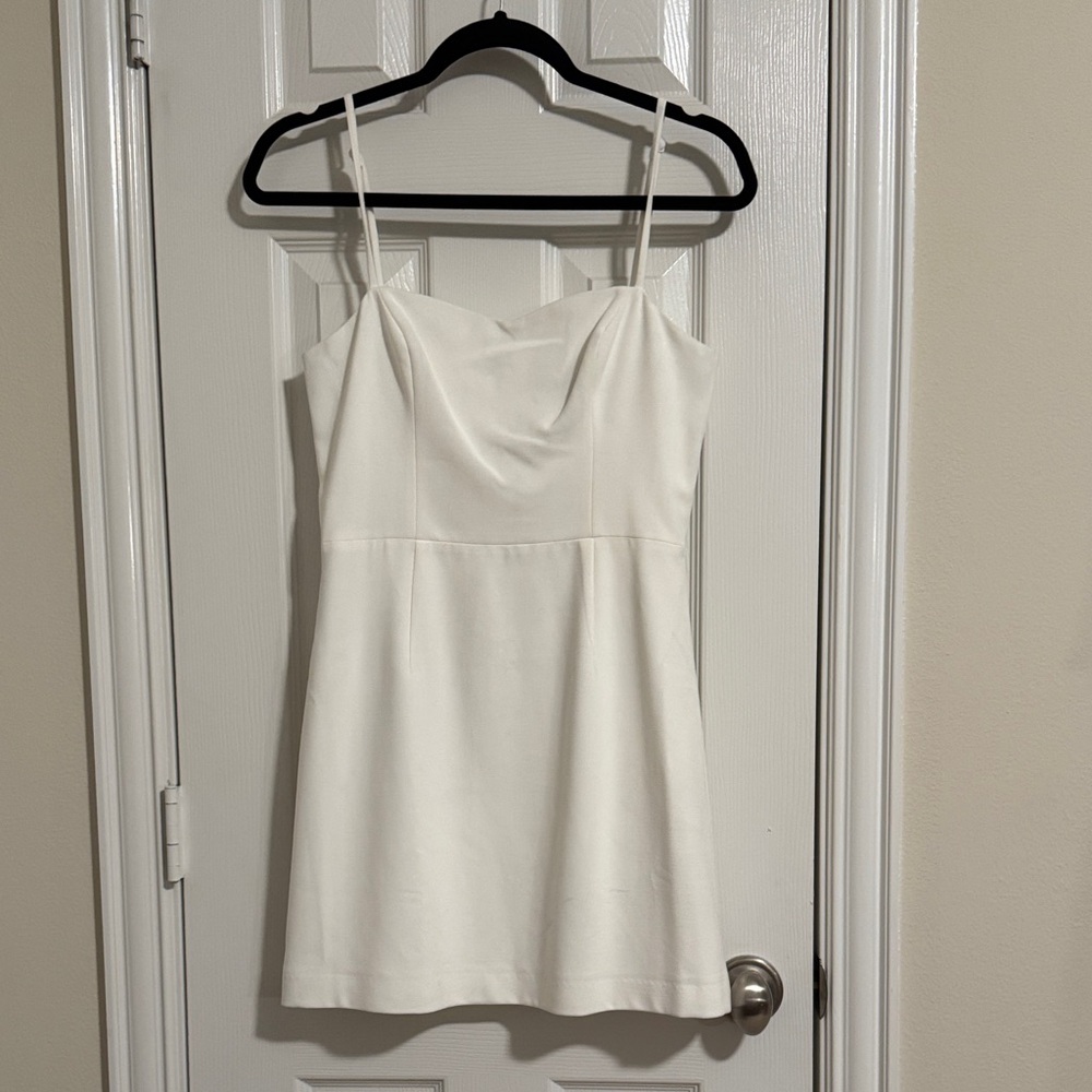 French Connection White Mini Dress